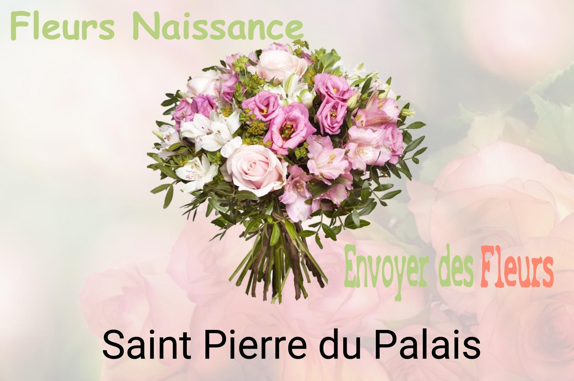 Bouquet de fleurs de naissance livré à Saint-Pierre-du-Palais
